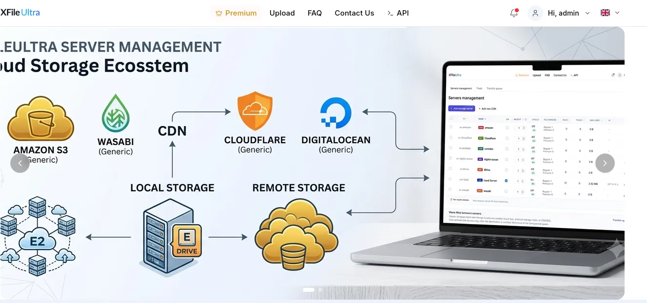 Live homepage Hero Slider